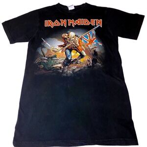 Iron Maiden The Trooper Graphic T-Shirt Mens Medium Bay Island Sportswear
